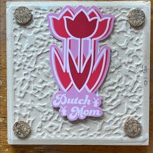 NEW 2025 LIMITED EDITION DUTCH MOM TULIPS STICKER